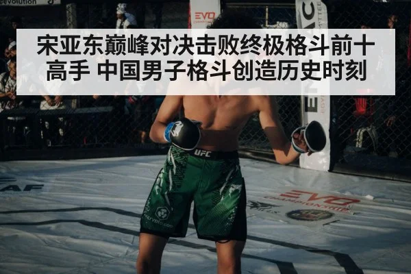 宋亚东巅峰对决击败终极格斗前十高手 中国男子格斗创造历史时刻